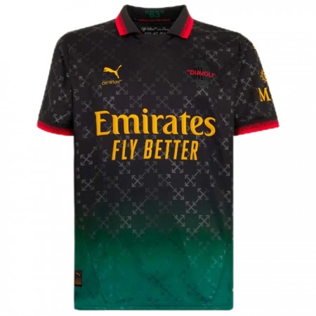 Camisolas AC Milan 4º Equipamento 2024-25 Manga Curta